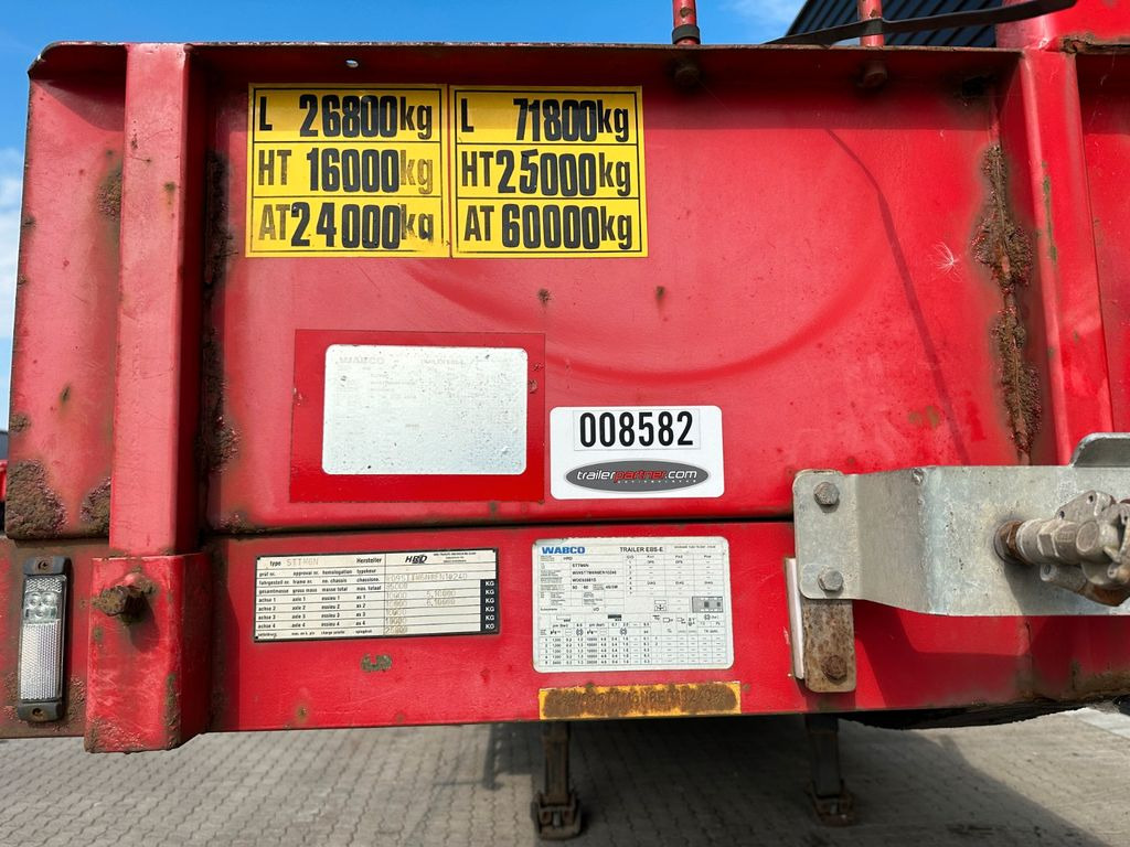 HRD 6 achs tieflader / ausziehbar - Полуприколка за низок утовар: слика 4 HRD 6 achs tieflader / ausziehbar - Полуприколка за низок утовар: слика 4