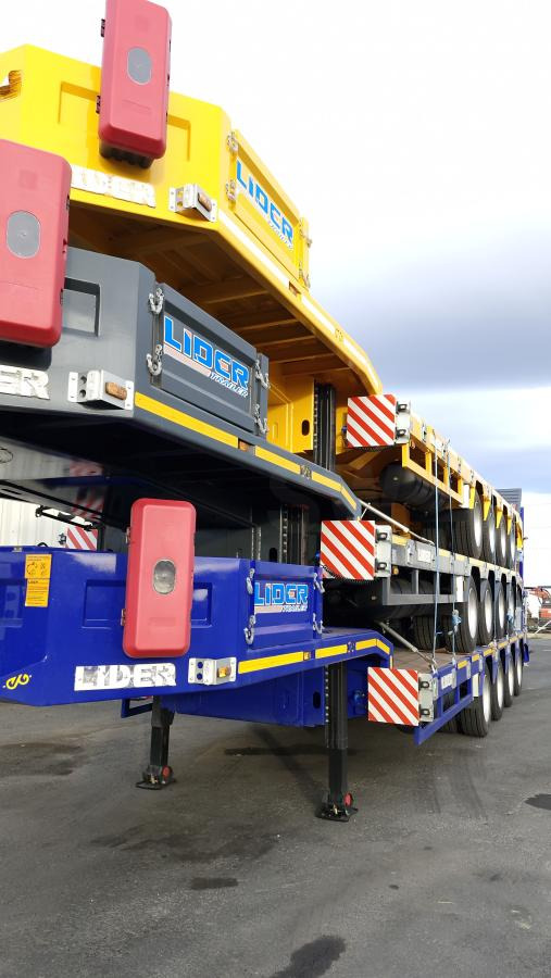 Lider trailer (Export Afrique) Porte-Char lames 4 essieux - Полуприколка за низок утовар: слика 5 Lider trailer (Export Afrique) Porte-Char lames 4 essieux - Полуприколка за низок утовар: слика 5