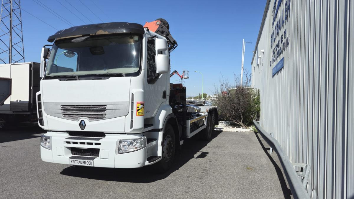 Renault Premium avec grue PALFINGER PK 18000 - Камион со кука за подигање, Камион со кран: слика 5 Renault Premium avec grue PALFINGER PK 18000 - Камион со кука за подигање, Камион со кран: слика 5