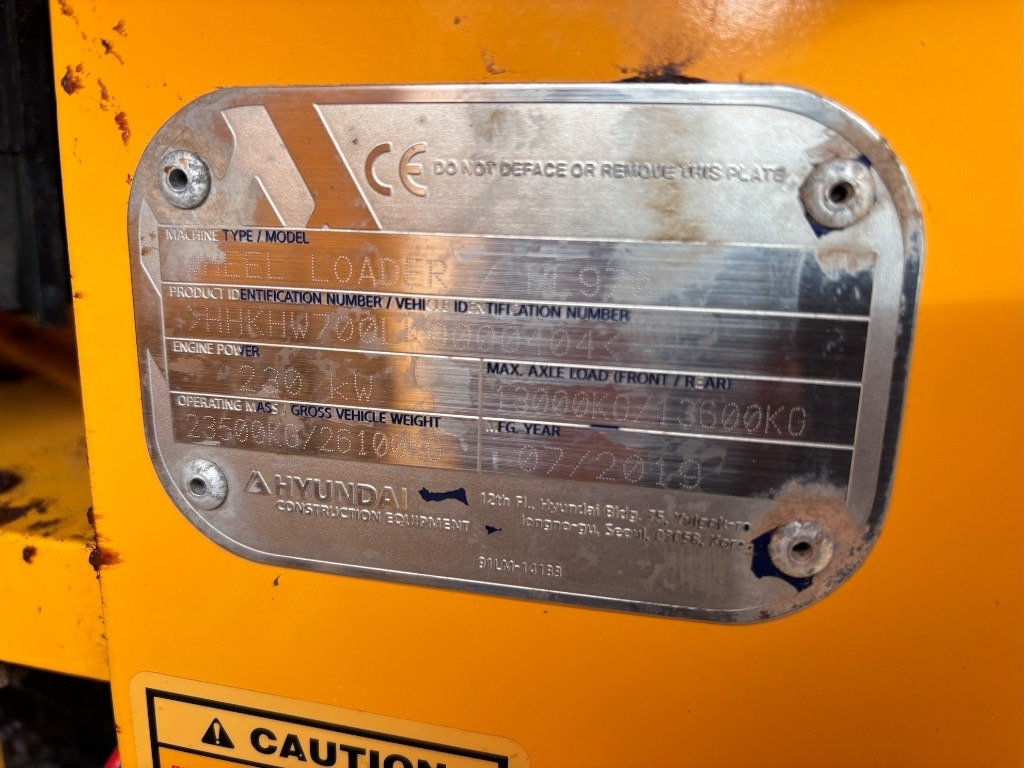 Натоварувач на тркала Hyundai HL 970 - HL970 - HL 975: слика 34