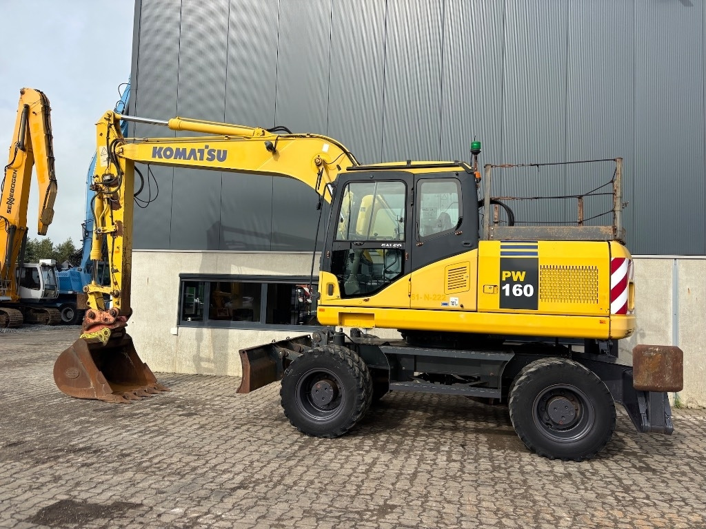 Komatsu PW 160-7 - PW160 - PW 160 - PW 180 - PW 140 - Багер на тркала: слика 3 Komatsu PW 160-7 - PW160 - PW 160 - PW 180 - PW 140 - Багер на тркала: слика 3