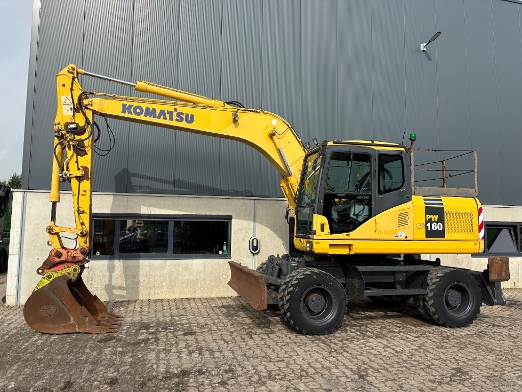 Komatsu PW 160-7 - PW160 - PW 160 - PW 180 - PW 140 - Багер на тркала: слика 2 Komatsu PW 160-7 - PW160 - PW 160 - PW 180 - PW 140 - Багер на тркала: слика 2