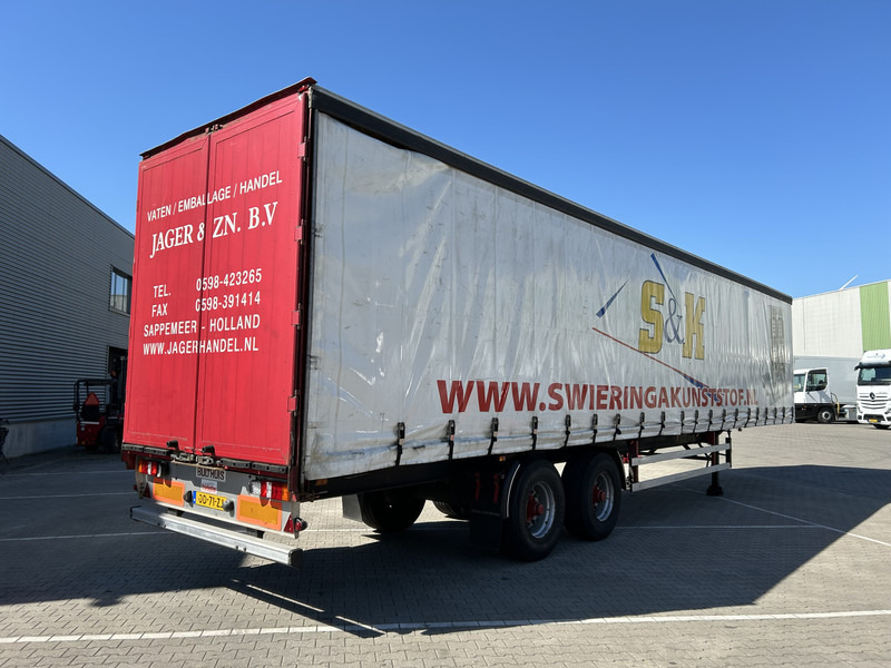Bulthuis TSAA 08 / Curtainside Trailer / 2 axle BPW Drum / NL Trailer - Полуприколка со церада: слика 2 Bulthuis TSAA 08 / Curtainside Trailer / 2 axle BPW Drum / NL Trailer - Полуприколка со церада: слика 2
