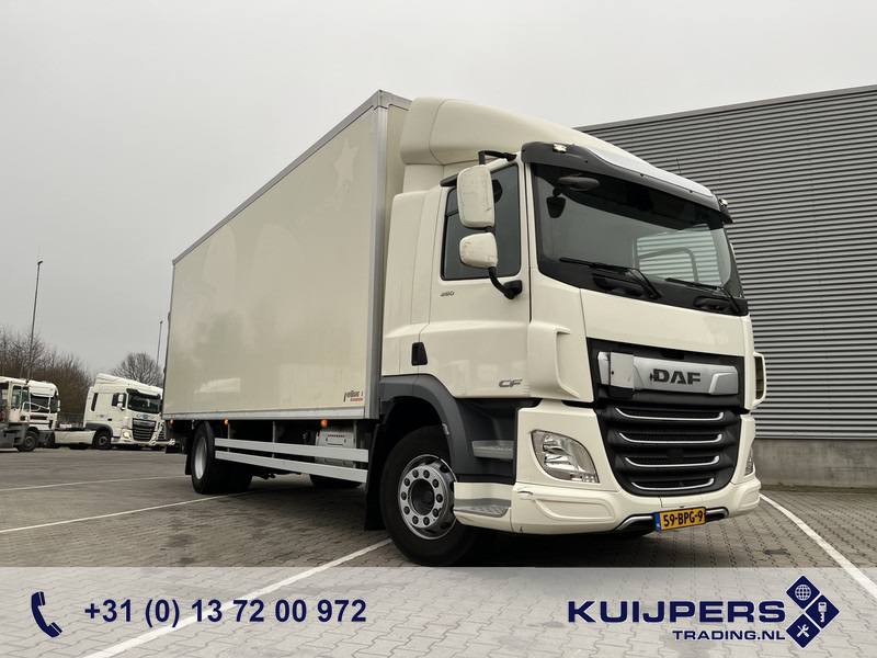 DAF CF 260 FA / 18 Ton / 350 dkm / Box 7.5 m / Laadklep / APK TUV 04-26 - Камион сандучар: слика 1 DAF CF 260 FA / 18 Ton / 350 dkm / Box 7.5 m / Laadklep / APK TUV 04-26 - Камион сандучар: слика 1