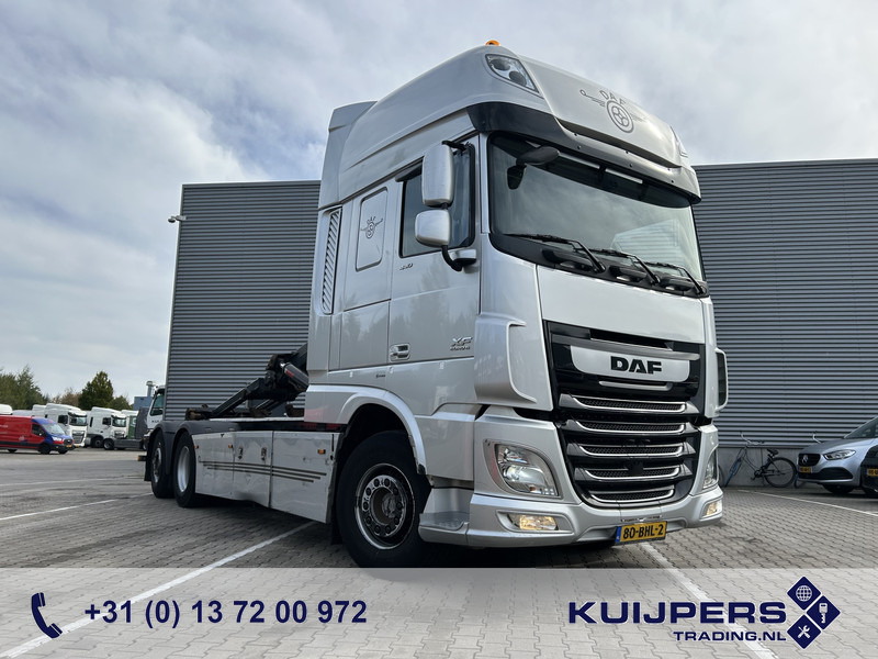 DAF XF 440 FAN SSC / Hiab Hook 21 Ton / 557 dkm / 9 Ton Front Axle - Камион со кука за подигање, Камион со кран: слика 1 DAF XF 440 FAN SSC / Hiab Hook 21 Ton / 557 dkm / 9 Ton Front Axle - Камион со кука за подигање, Камион со кран: слика 1