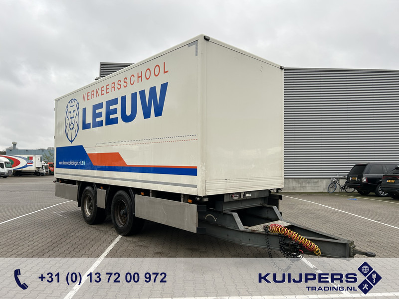 Estepe EMAW 18 / Wipkar - Mid Axle Trailer / Box / APK TUV 04-26 - Приколка сандучар: слика 1 Estepe EMAW 18 / Wipkar - Mid Axle Trailer / Box / APK TUV 04-26 - Приколка сандучар: слика 1