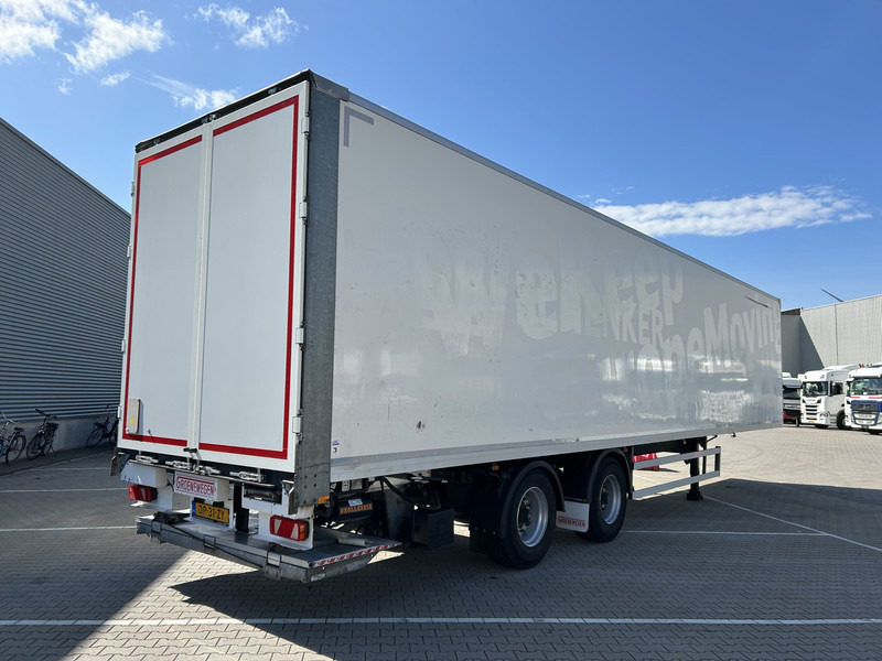 Groenewegen DRO-14-18 B / Box / Laadklep / Stuuras / APK 08-26 - Полуприколка сандучар: слика 2 Groenewegen DRO-14-18 B / Box / Laadklep / Stuuras / APK 08-26 - Полуприколка сандучар: слика 2