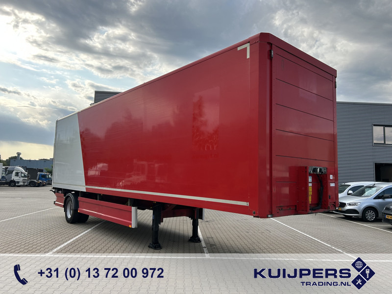 Groenewegen Jumbo / City / Box / Laadklep 2500 kg / APK TUV 11-25 - Полуприколка сандучар: слика 1 Groenewegen Jumbo / City / Box / Laadklep 2500 kg / APK TUV 11-25 - Полуприколка сандучар: слика 1