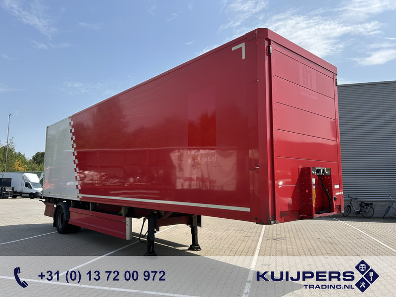 Groenewegen Jumbo / City / Box / Laadklep 2500 kg / APK TUV 11-25 - Полуприколка сандучар: слика 1 Groenewegen Jumbo / City / Box / Laadklep 2500 kg / APK TUV 11-25 - Полуприколка сандучар: слика 1