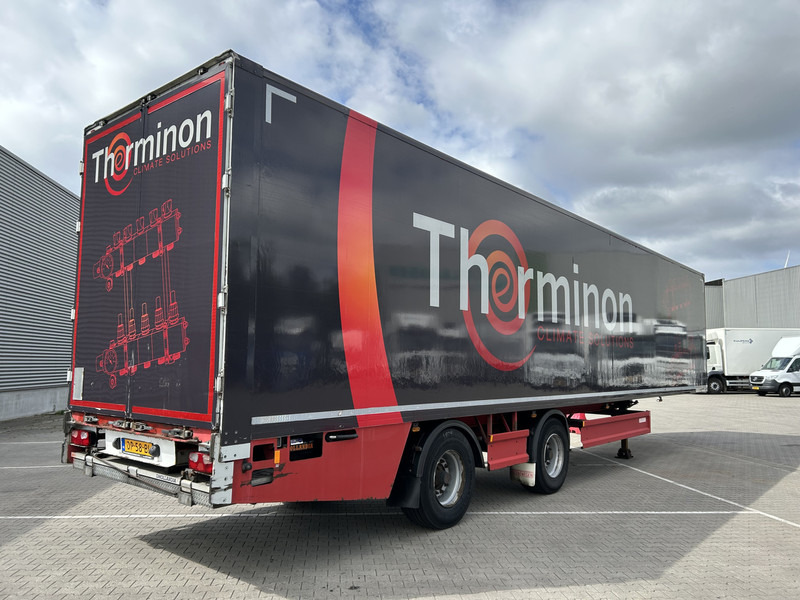 Groenewegen Jumbo DRO-14-18 / Box Trailer / 2x Stuuras / Laadklep / APK 06-26 - Полуприколка сандучар: слика 2 Groenewegen Jumbo DRO-14-18 / Box Trailer / 2x Stuuras / Laadklep / APK 06-26 - Полуприколка сандучар: слика 2