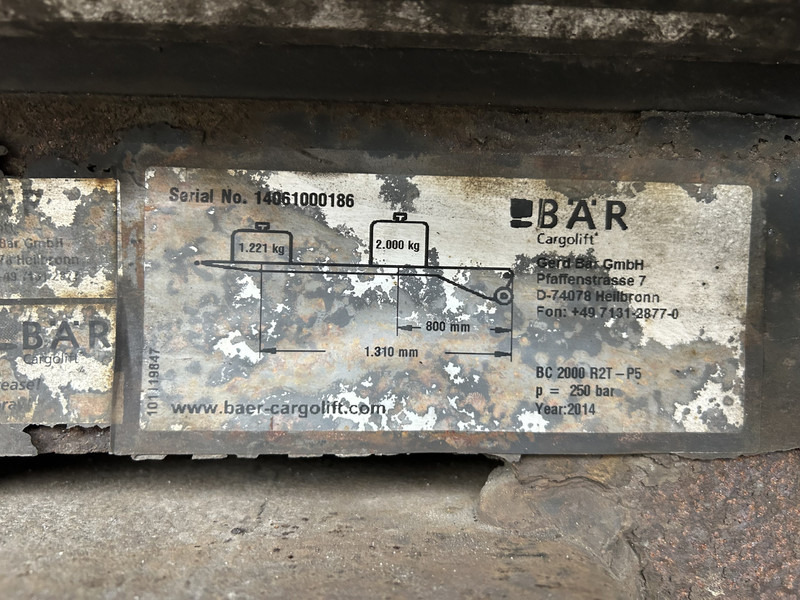 Полуприколка сандучар Krone Dry Liner / Box / Loadlift 2000 kg / APK TUV 04-26: слика 6 Полуприколка сандучар Krone Dry Liner / Box / Loadlift 2000 kg / APK TUV 04-26: слика 6