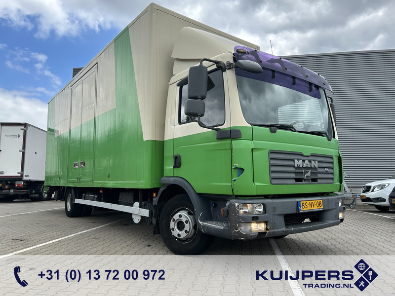MAN TGL 12.180 E4 / Manual / 12 Ton / 605 dkm / Box / Loadlift / APK TUV 04-26 - Камион сандучар: слика 1 MAN TGL 12.180 E4 / Manual / 12 Ton / 605 dkm / Box / Loadlift / APK TUV 04-26 - Камион сандучар: слика 1