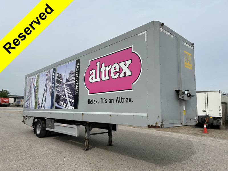 Полуприколка сандучар Renders ROC 12.10 City / Box / Loadlift 2000 kg / NL Trailer: слика 1