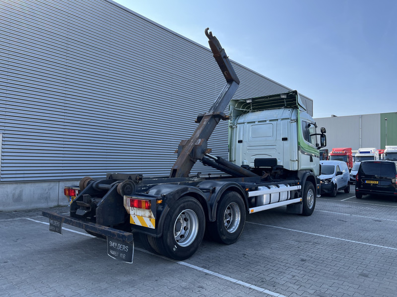 Scania R 144G V8 460 6x2 Boogie / 874 dkm / Blad - Blad / Hook Lift / NL Truck - Камион со кука за подигање: слика 2 Scania R 144G V8 460 6x2 Boogie / 874 dkm / Blad - Blad / Hook Lift / NL Truck - Камион со кука за подигање: слика 2