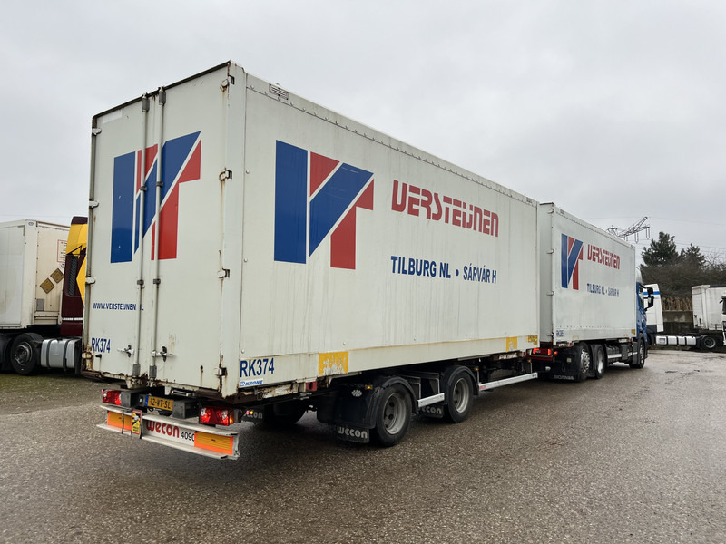 Scania R410 Highline / BDF Box + Wecon AWZ 218 / BDF Box / 448 dkm / NL Truck + Trailer - Транспортер на контејнер/ Камион со променливо тело: слика 2 Scania R410 Highline / BDF Box + Wecon AWZ 218 / BDF Box / 448 dkm / NL Truck + Trailer - Транспортер на контејнер/ Камион со променливо тело: слика 2