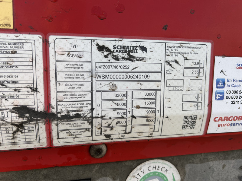 Schmitz Cargobull SCB S2 / Box Trailer / Disk / APK TUV 10-26 - Полуприколка сандучар: слика 5 Schmitz Cargobull SCB S2 / Box Trailer / Disk / APK TUV 10-26 - Полуприколка сандучар: слика 5