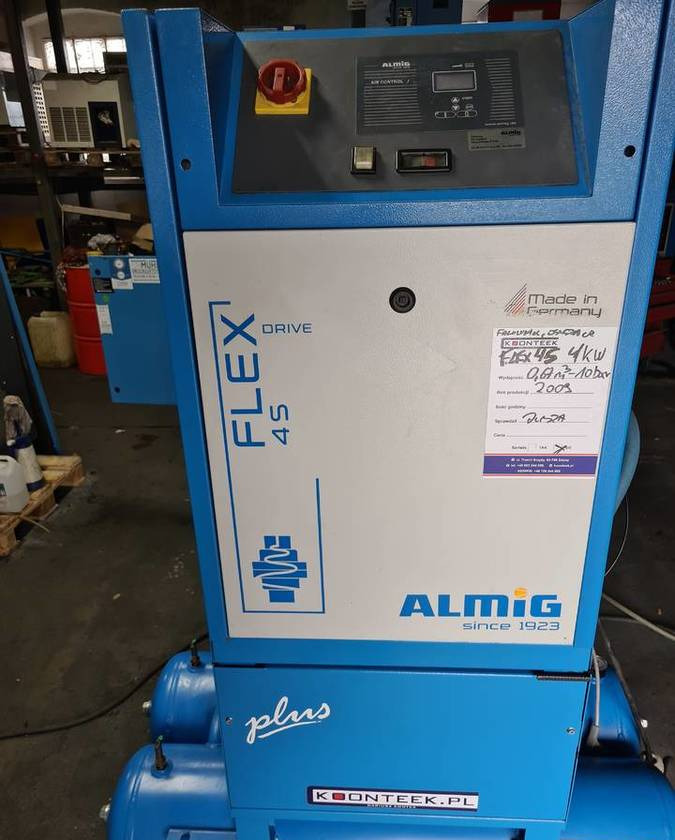 Компресор за воздух Kompresor śrubowy Almig Flex 4S, 4 kw: слика 1