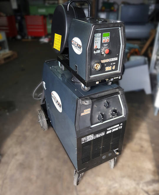 Spawarka Mig CEBORA MIG 3840TS 380 A - Опрема за заварување: слика 1 Spawarka Mig CEBORA MIG 3840TS 380 A - Опрема за заварување: слика 1