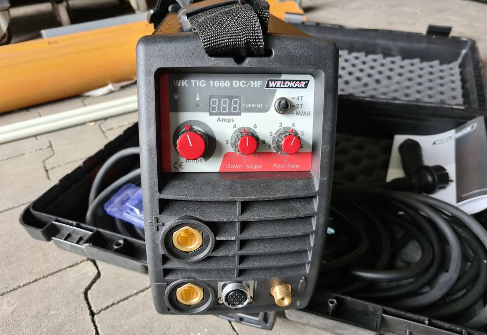Spawarka Tig WELDKAR WK 1660 DC/HF 160 A - Опрема за заварување: слика 2 Spawarka Tig WELDKAR WK 1660 DC/HF 160 A - Опрема за заварување: слика 2