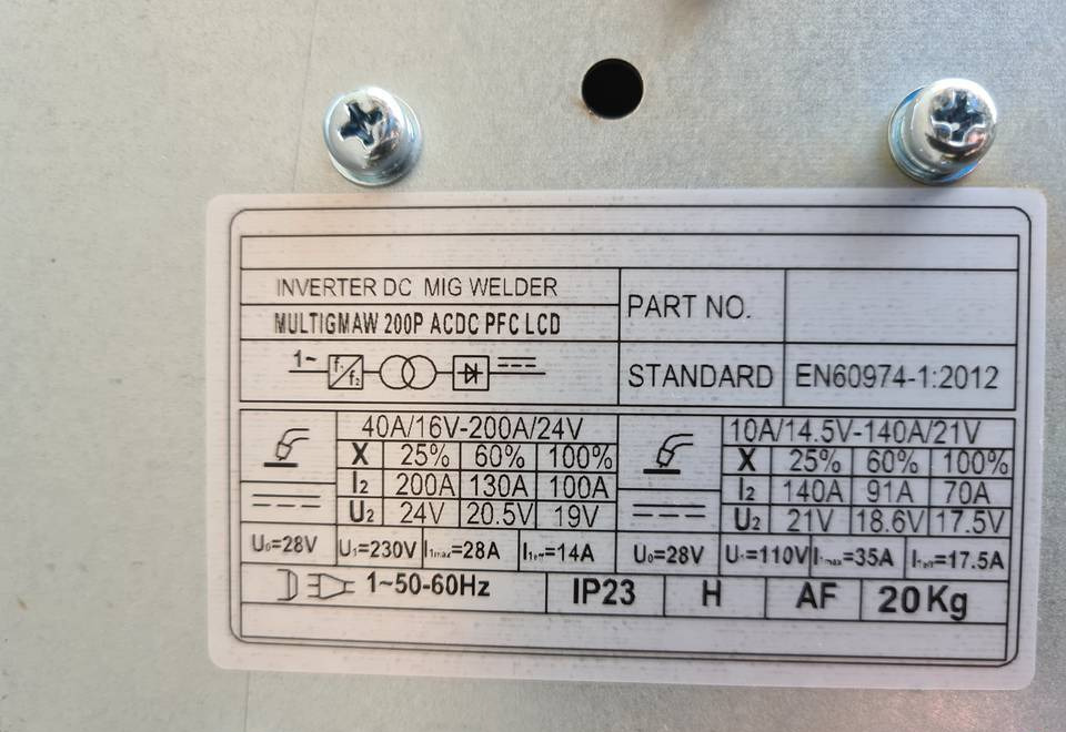 Spawarka WELDKAR MULTIGMAW Mig, Mag, Mma, Tig 200 A - Опрема за заварување: слика 4 Spawarka WELDKAR MULTIGMAW Mig, Mag, Mma, Tig 200 A - Опрема за заварување: слика 4