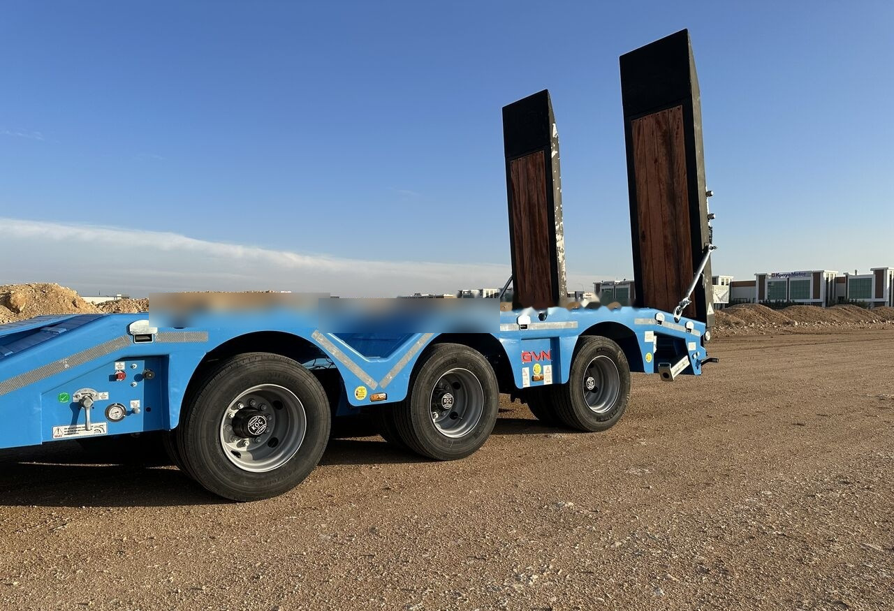 Нов Полуприколка за низок утовар GVN Trailer 3 AXLE LOWBED WITH WHEEL RECESSES: слика 11