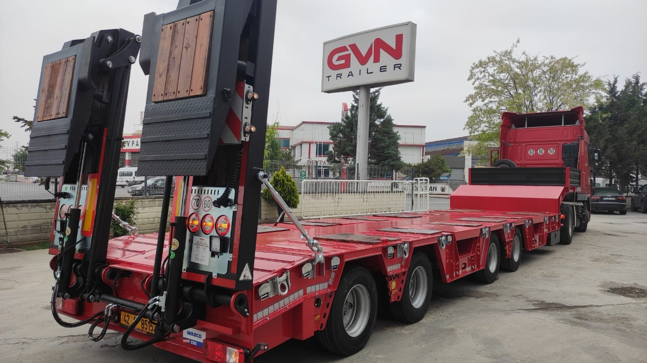 GVN Trailer 4 AXLE LOWBED WITH WHEEL RECESSES - Полуприколка за низок утовар: слика 4 GVN Trailer 4 AXLE LOWBED WITH WHEEL RECESSES - Полуприколка за низок утовар: слика 4