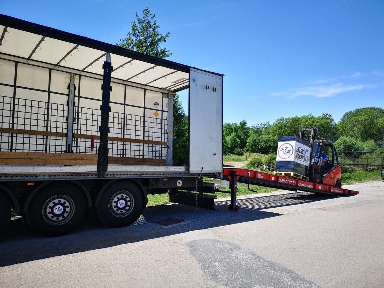 Нов Товарна рампа AZ RAMP-PRIME PRIME WLO + 8 .  Industrial Mobil Loading Ramp: слика 12
