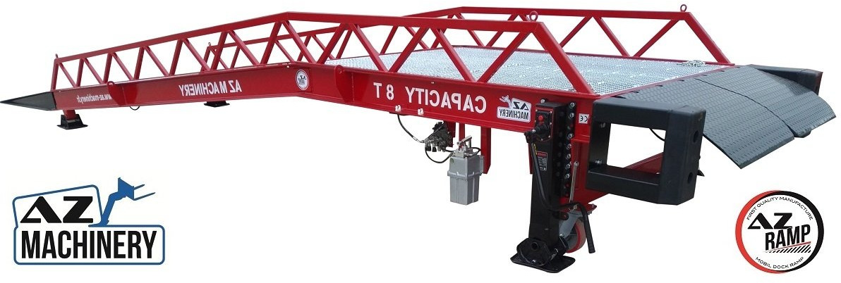 Loading Ramp with with electric tilting bridge - AZ RAMP - STAR- 10T-ZR-E. 10 ton capacity - Товарна рампа: слика 1 Loading Ramp with with electric tilting bridge - AZ RAMP - STAR- 10T-ZR-E. 10 ton capacity - Товарна рампа: слика 1