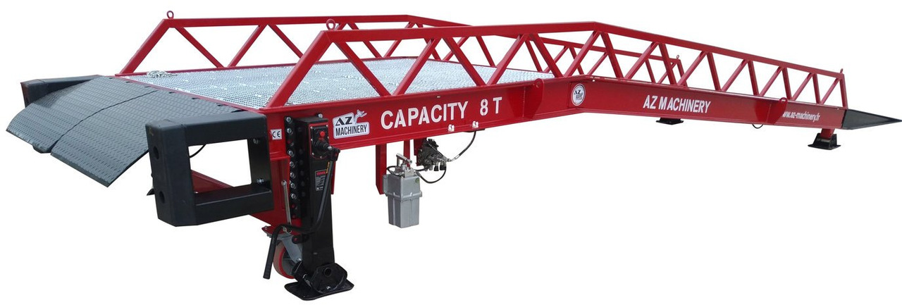 **RENTAL** Loading Ramp with with hydraulic tilting bridge - AZ RAMP - STAR- 8T. 8 ton capacity - Товарна рампа: слика 1 **RENTAL** Loading Ramp with with hydraulic tilting bridge - AZ RAMP - STAR- 8T. 8 ton capacity - Товарна рампа: слика 1