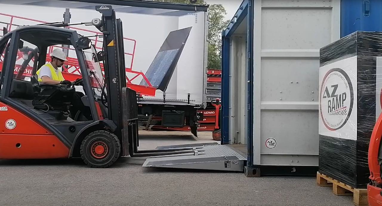 Нов Товарна рампа container Ramp. AZ RAMP - HCNN-08 INOX. 8 000 Kg: слика 8