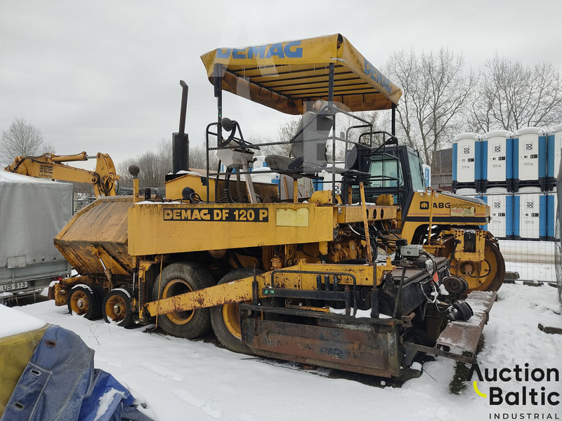 Demag DF 120 P - Асфалтен поплочувач: слика 4 Demag DF 120 P - Асфалтен поплочувач: слика 4