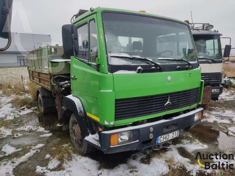 Mercedes-Benz 814 - Кипер, Камион со кран: слика 1 Mercedes-Benz 814 - Кипер, Камион со кран: слика 1