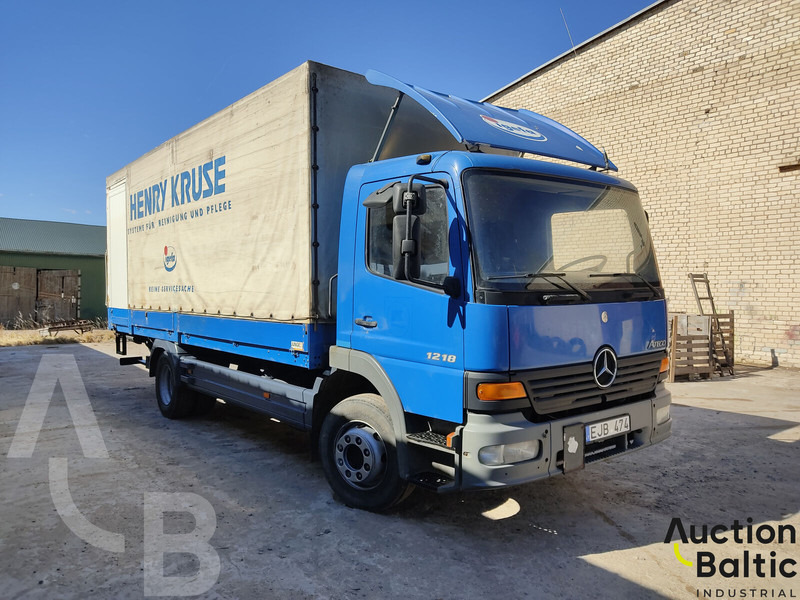 Mercedes-Benz Atego 1218 - Камион со церада: слика 1 Mercedes-Benz Atego 1218 - Камион со церада: слика 1
