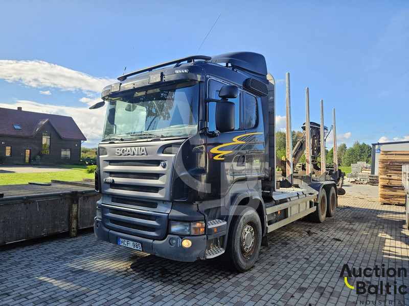 Scania R 480 LA - Шумска приколка: слика 1 Scania R 480 LA - Шумска приколка: слика 1
