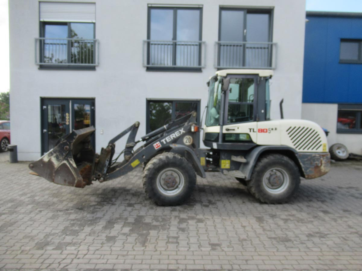 Натоварувач на тркала Terex TL80 Klappschaufel Gabel: слика 1