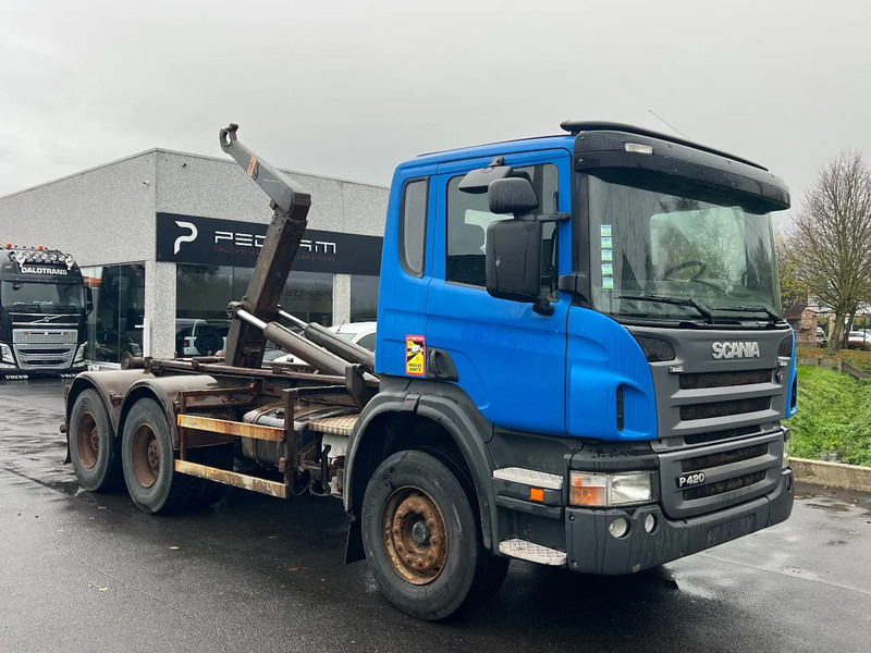 Scania P420 Belgian truck**205.000km**Retarder full steel** - Камион со кука за подигање: слика 2 Scania P420 Belgian truck**205.000km**Retarder full steel** - Камион со кука за подигање: слика 2
