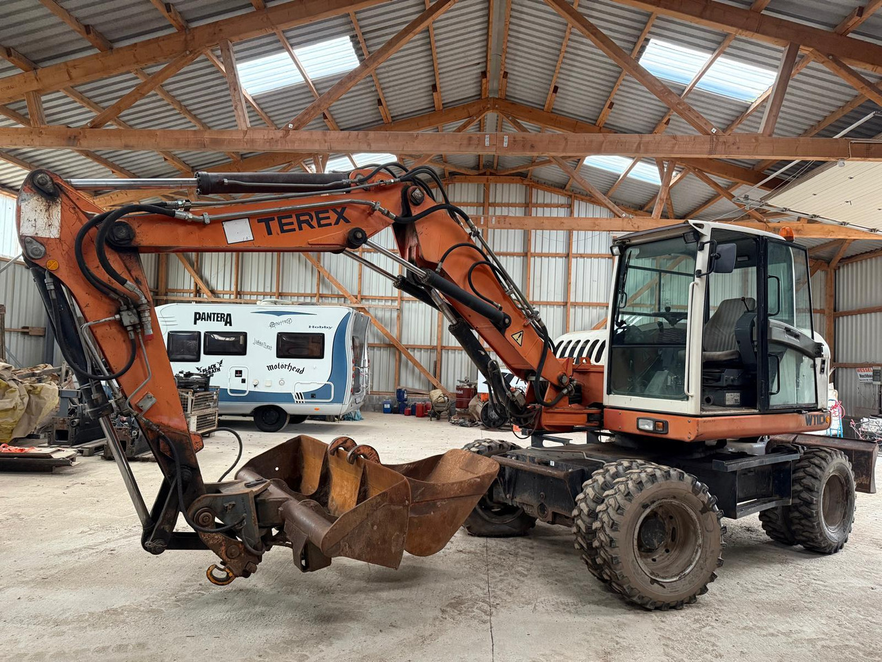 Terex TW 110 Mobil-Excavator - Багер на тркала: слика 5 Terex TW 110 Mobil-Excavator - Багер на тркала: слика 5