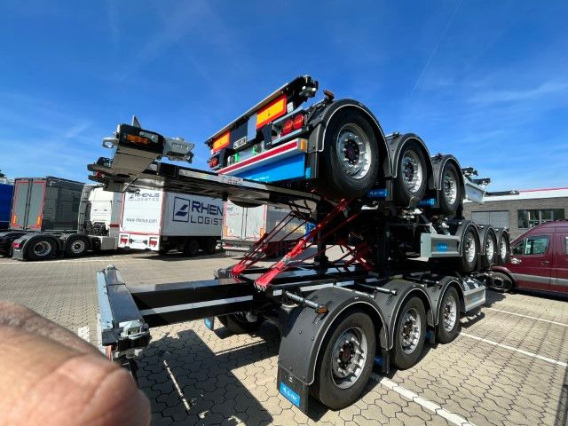 D-TEC Containerchassis Flexitrailer - Транспортер на контејнер/ Полуприколка со променливо тело: слика 2 D-TEC Containerchassis Flexitrailer - Транспортер на контејнер/ Полуприколка со променливо тело: слика 2