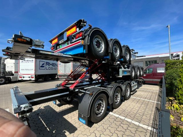 D-TEC Containerchassis Flexitrailer - Транспортер на контејнер/ Полуприколка со променливо тело: слика 3 D-TEC Containerchassis Flexitrailer - Транспортер на контејнер/ Полуприколка со променливо тело: слика 3