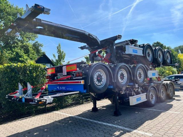 D-TEC Containerchassis Flexitrailer - Транспортер на контејнер/ Полуприколка со променливо тело: слика 2 D-TEC Containerchassis Flexitrailer - Транспортер на контејнер/ Полуприколка со променливо тело: слика 2