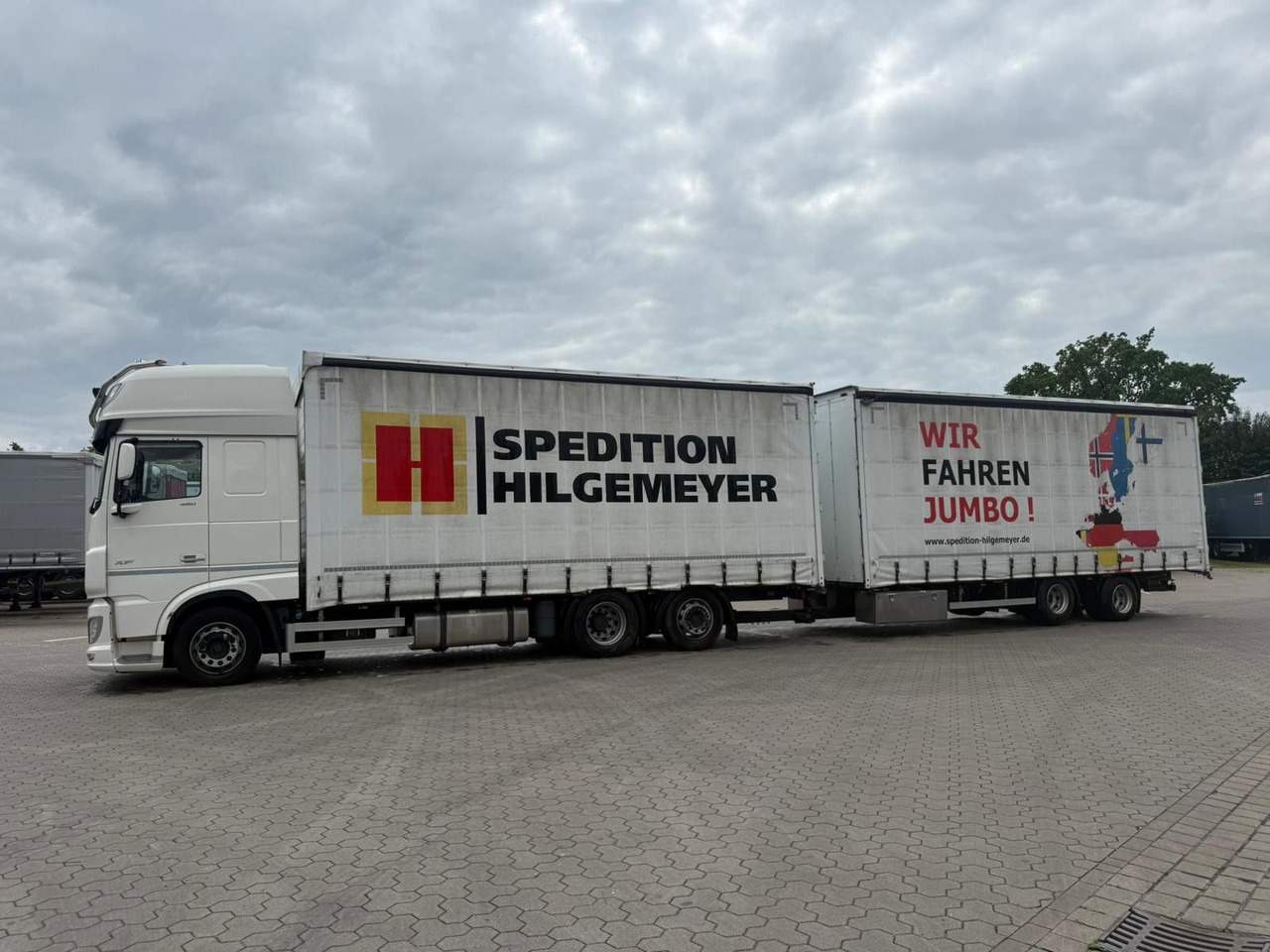 DAF XF 480 FAN LowDeck 6x2 Jumbo Inklusive Anhänger - Камион со церада: слика 5 DAF XF 480 FAN LowDeck 6x2 Jumbo Inklusive Anhänger - Камион со церада: слика 5