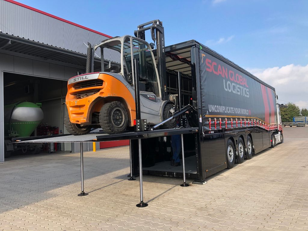 Innenlader Zwischenlader Gabelstaplertransporter - Полуприколка за низок утовар: слика 5 Innenlader Zwischenlader Gabelstaplertransporter - Полуприколка за низок утовар: слика 5