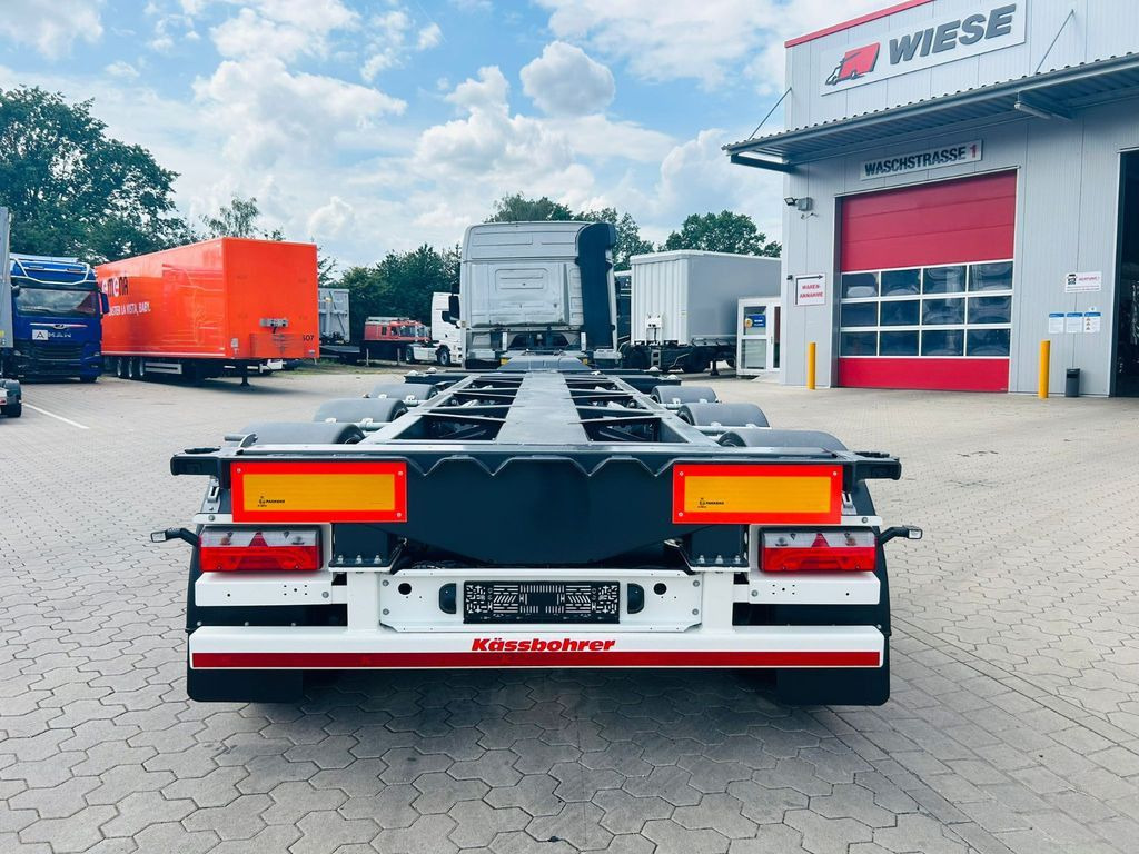 Kässbohrer K.SHG Multi Containerchassis ausziehbar - Транспортер на контејнер/ Полуприколка со променливо тело: слика 2 Kässbohrer K.SHG Multi Containerchassis ausziehbar - Транспортер на контејнер/ Полуприколка со променливо тело: слика 2