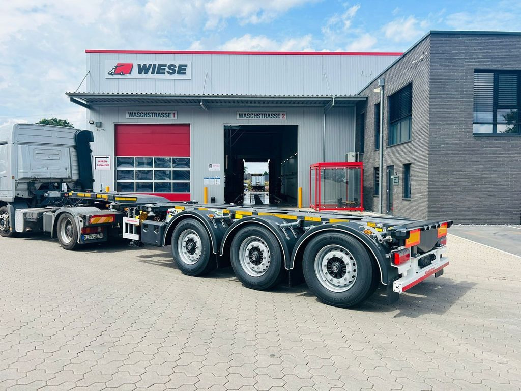 Kässbohrer K.SHG Multi Containerchassis ausziehbar - Транспортер на контејнер/ Полуприколка со променливо тело: слика 1 Kässbohrer K.SHG Multi Containerchassis ausziehbar - Транспортер на контејнер/ Полуприколка со променливо тело: слика 1