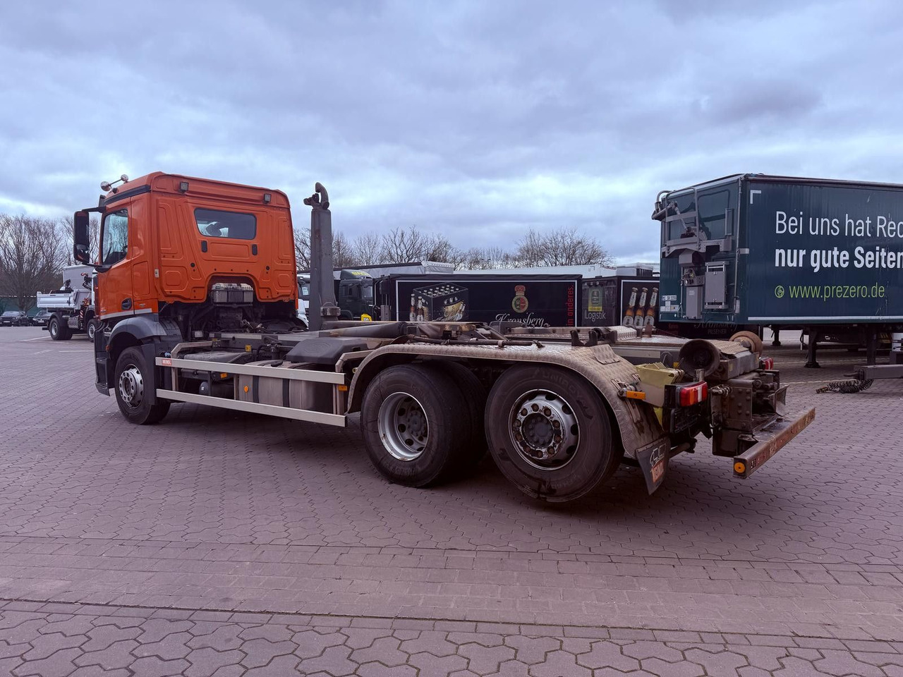 Mercedes-Benz Antos 2545 Abrollkipper Meiler2070 Kupplung Neu - Камион со кука за подигање: слика 3 Mercedes-Benz Antos 2545 Abrollkipper Meiler2070 Kupplung Neu - Камион со кука за подигање: слика 3