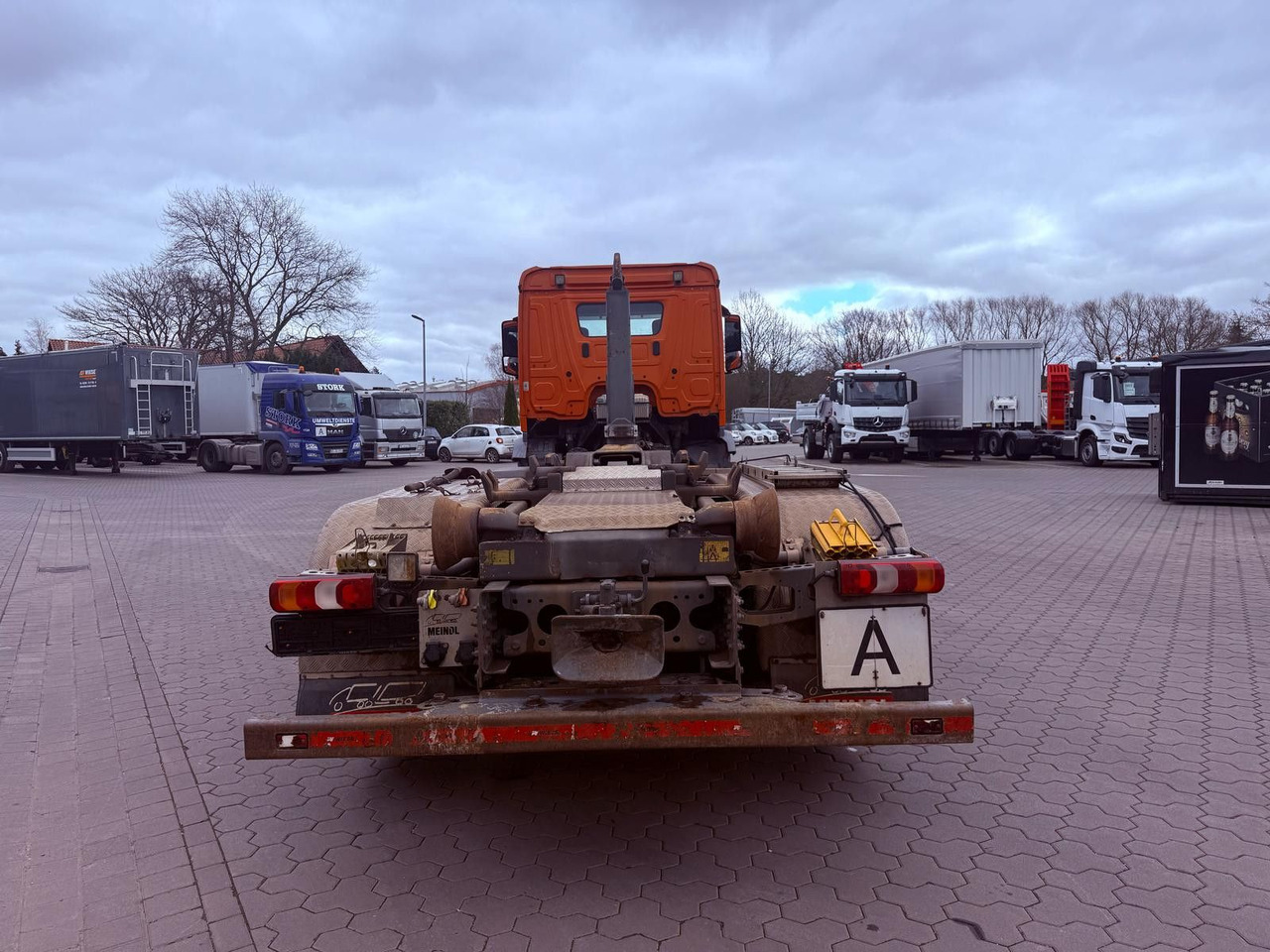 Mercedes-Benz Antos 2545 Abrollkipper Meiler2070 Kupplung Neu - Камион со кука за подигање: слика 5 Mercedes-Benz Antos 2545 Abrollkipper Meiler2070 Kupplung Neu - Камион со кука за подигање: слика 5