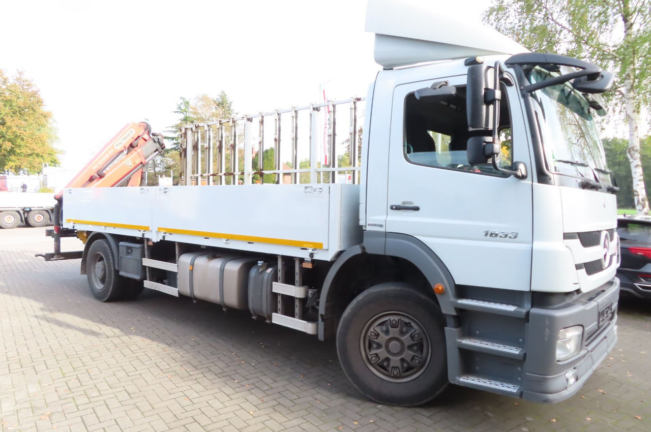 Mercedes-Benz Axor 1833 L - Glastransporter Kran Palfinger - Камион со платформа, Камион со кран: слика 4 Mercedes-Benz Axor 1833 L - Glastransporter Kran Palfinger - Камион со платформа, Камион со кран: слика 4