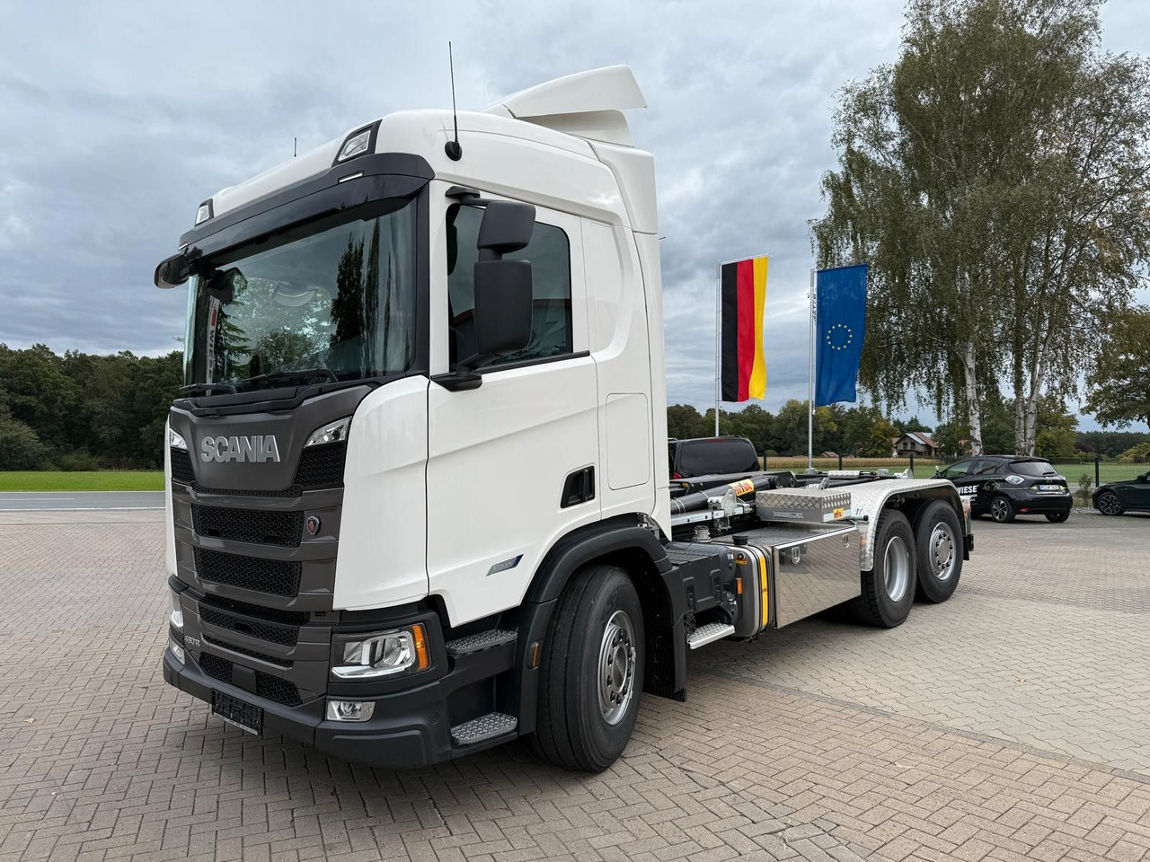 Scania R460 6x2 - Abrollkipper - Sofort Verfügbar! - Камион со кука за подигање: слика 1 Scania R460 6x2 - Abrollkipper - Sofort Verfügbar! - Камион со кука за подигање: слика 1