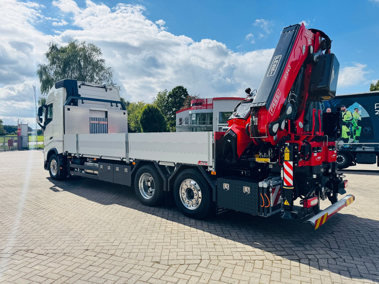 Volvo FH 540 6x2 Container Fassi F545 Heck - Камион со платформа, Камион со кран: слика 4 Volvo FH 540 6x2 Container Fassi F545 Heck - Камион со платформа, Камион со кран: слика 4