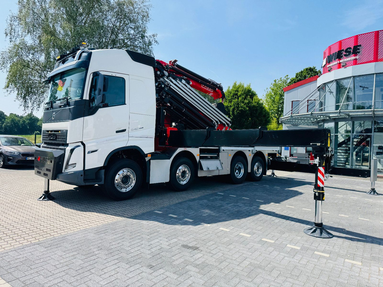 Volvo FH 540 mit Fassi F2150RAL Fly Jib + Winde - Камион со платформа, Камион со кран: слика 4 Volvo FH 540 mit Fassi F2150RAL Fly Jib + Winde - Камион со платформа, Камион со кран: слика 4